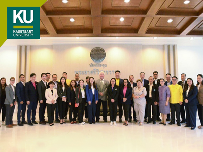 KU participated in the 3rd meeting of the 2023-2024  International Affairs Committee of the Council of University Presidents of Thailand (CUPT)