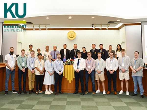 Welcoming Ceremony for the participants of Kasetsart University and University