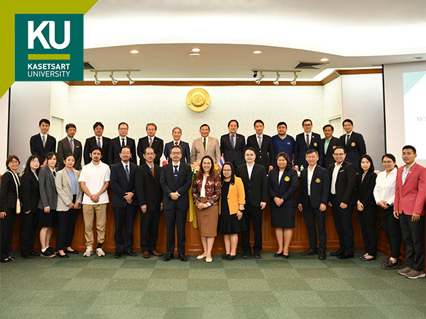 Kasetsart University Welcomed the Nagoya University Delegation from Japan